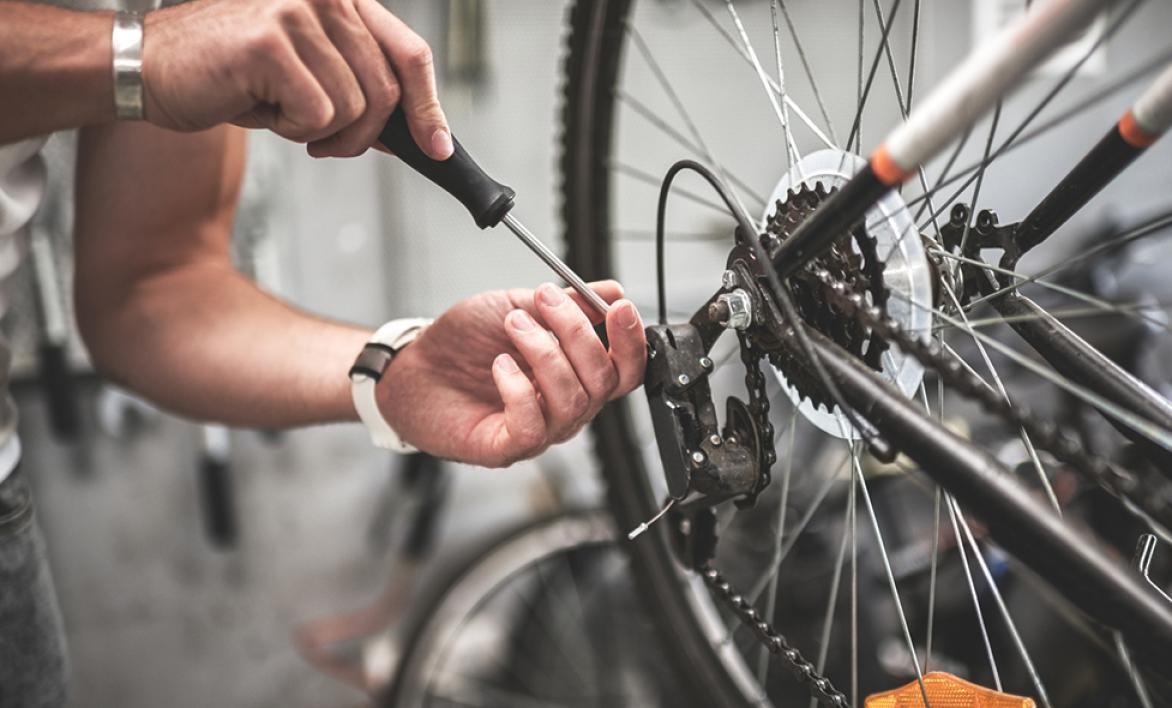 Réparation vélo